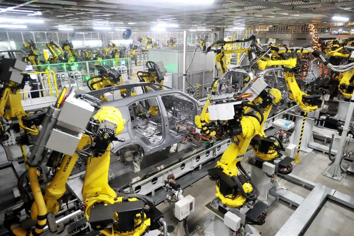 一座汽车工厂标注的京津冀产业协同发展