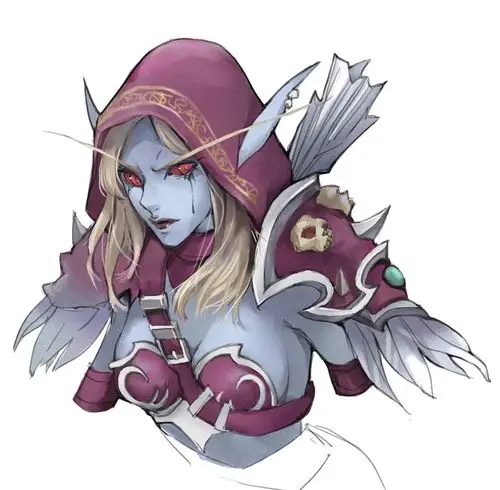 前两天涂的希尔瓦娜斯