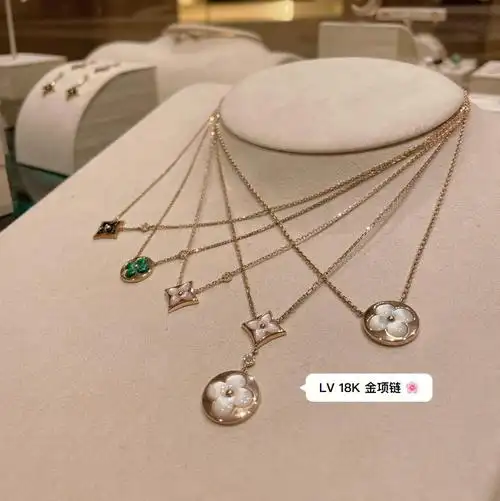 lv路易威登18k金colorblossom项链