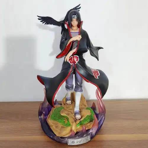 1/7火影1手办晓组织gk宇智波鼬乌鸦鼬鼬神雕像手办人偶摆件