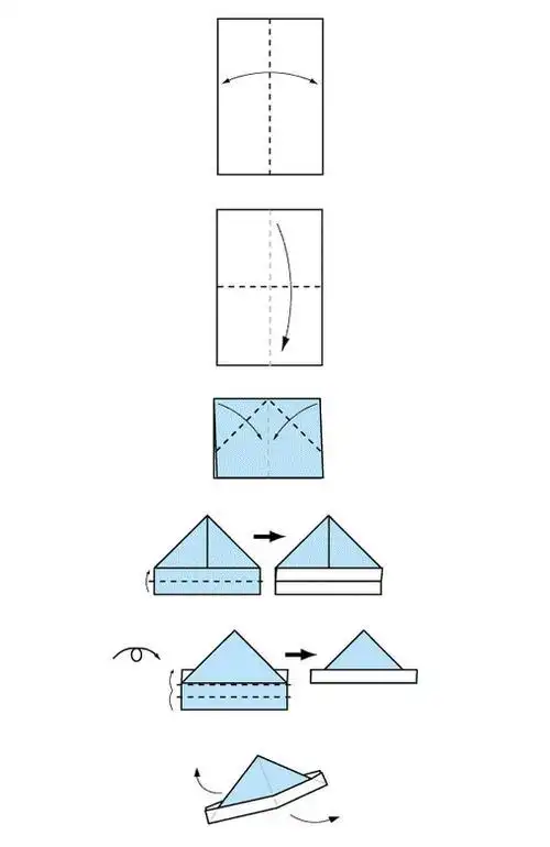 折纸帽子的反思 手工折纸大全-普车都