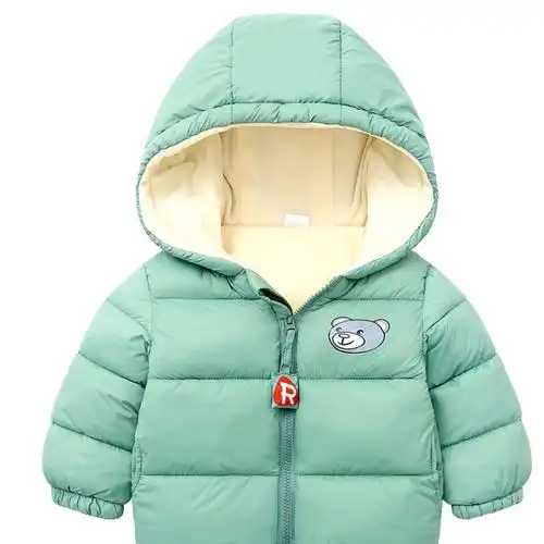 婴儿冬装棉衣儿童棉服男童装女宝宝衣服小童洋气冬季加绒加厚外套