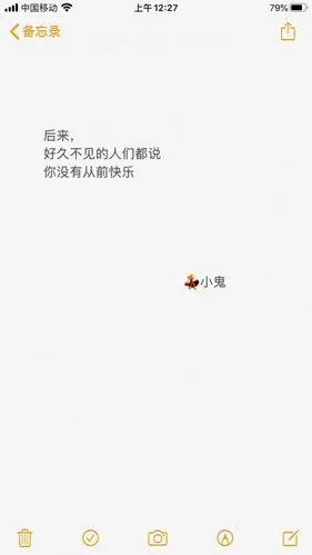 我好像丢了快乐