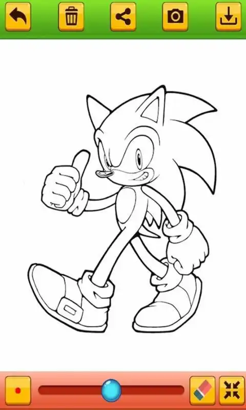 索尼克离线图画书游戏