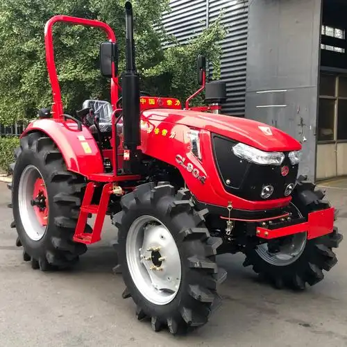 水田用大马力拖拉机 水田大轮胎旋耕打田机 高配置高底盘农田管理机