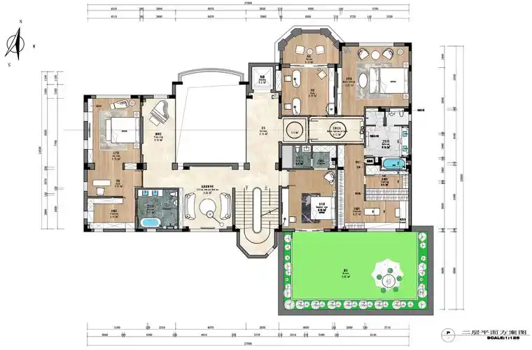 一个传世的庄园式别墅