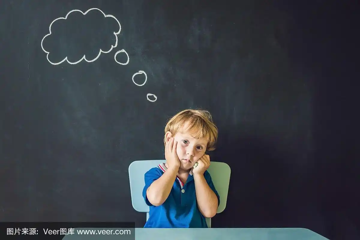 可爱的,特写,男孩,注视镜头,留白