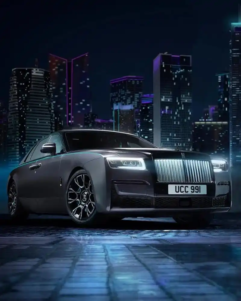 上热门 奢华大气 霓虹灯下的优雅艺术品#抖音汽车 #音乐 - 抖音