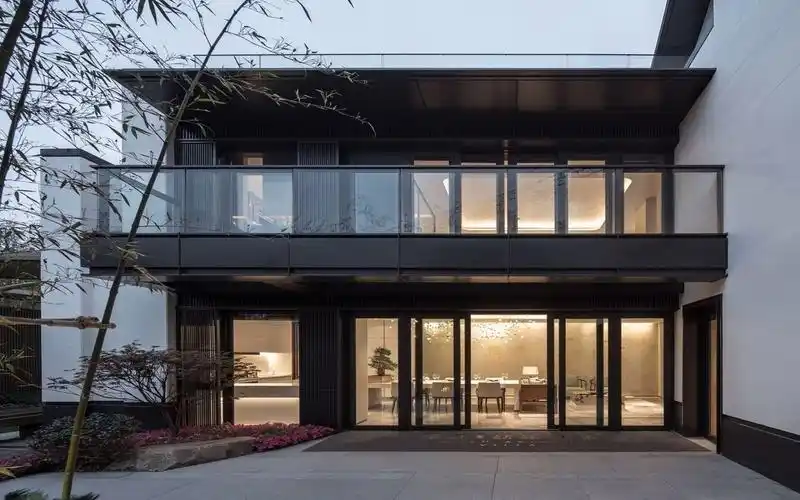 梁建国中式作品天筑 #别墅建筑案例 梁建国丨别墅建筑丨苏州姑苏鸭