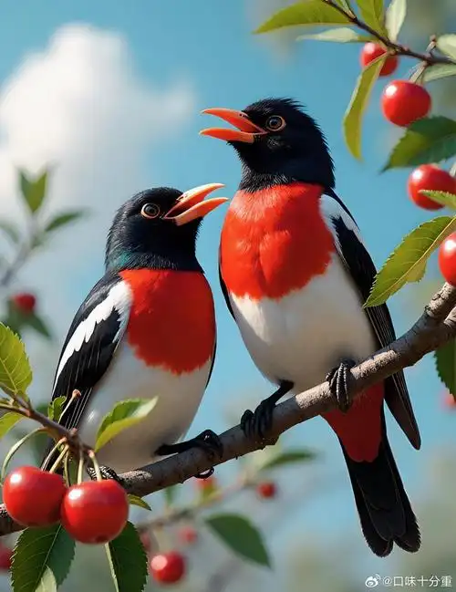 喜鹊登枝 好运降临