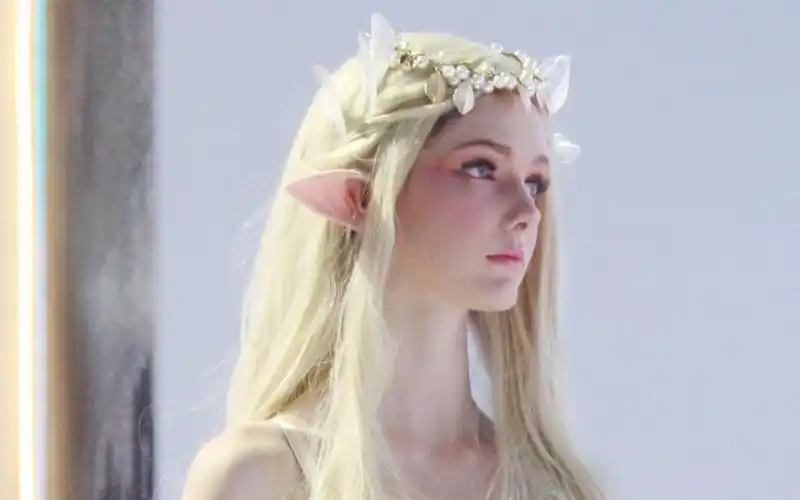 神仙颜值加拿大绝美模特精灵小姐姐savannablade