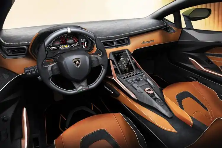 兰博基尼sian混合动力超级跑车预示未来