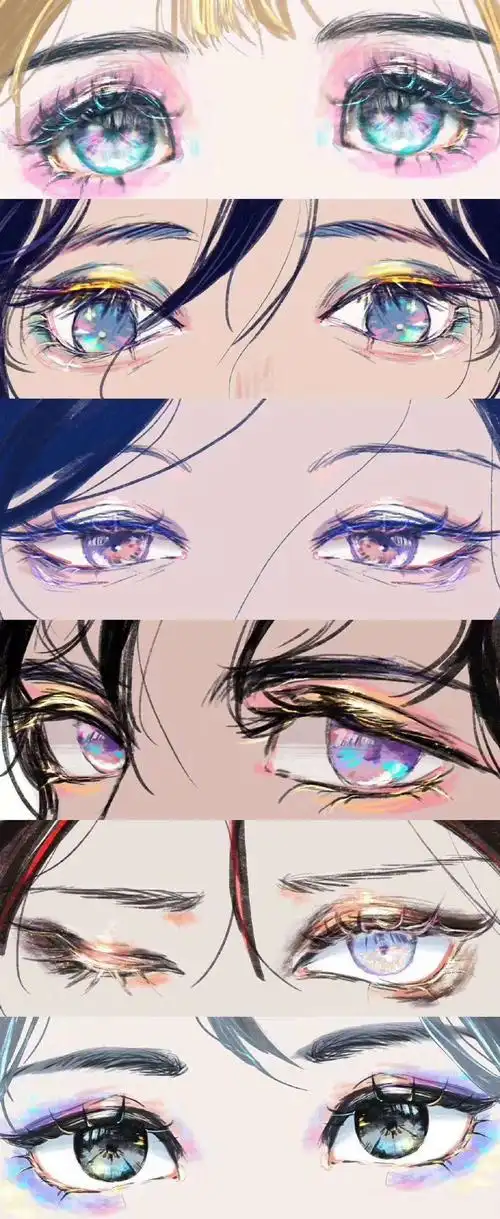 动漫女生眼睛/漂亮眼睛/侵删._手机壁纸_动漫卡通手机壁纸_我要个性网