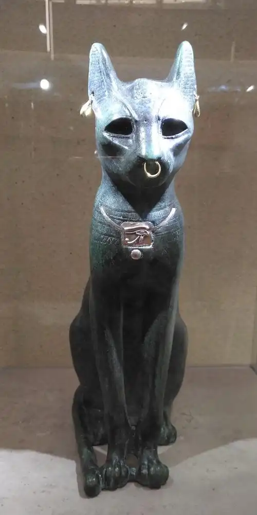 安德森猫,铜猫坐像,月亮女神贝斯特的象征,公元前600年左右,可能来自