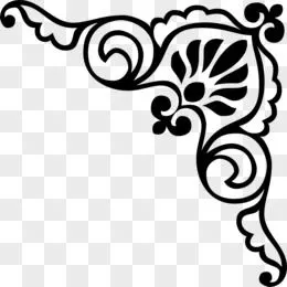 素材png中国风传统复古花边边框pngpsd中国风花纹边框设计矢量素材