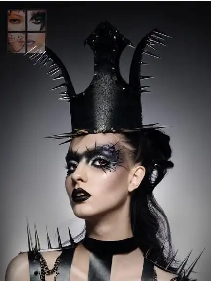 时尚创意彩妆造型 艺术创作的灵动性(图)