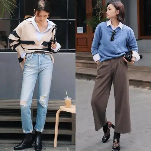 03.九分裤 高跟鞋的搭配