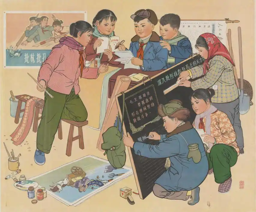 这些宣传画里的儿童有你童年的影子么