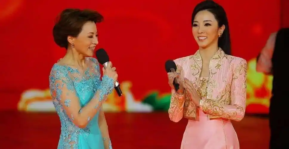 董卿的裙子真奇怪,从脚到脖子都是蕾丝,没有李思思的小粉裙好看