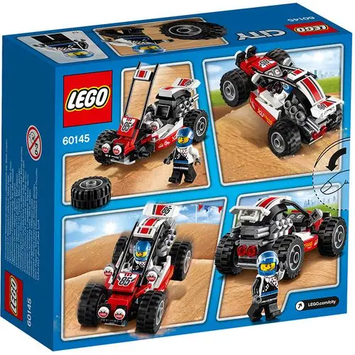 2017新品乐高城市系列lego city趣味积木玩具沙滩越野车60145