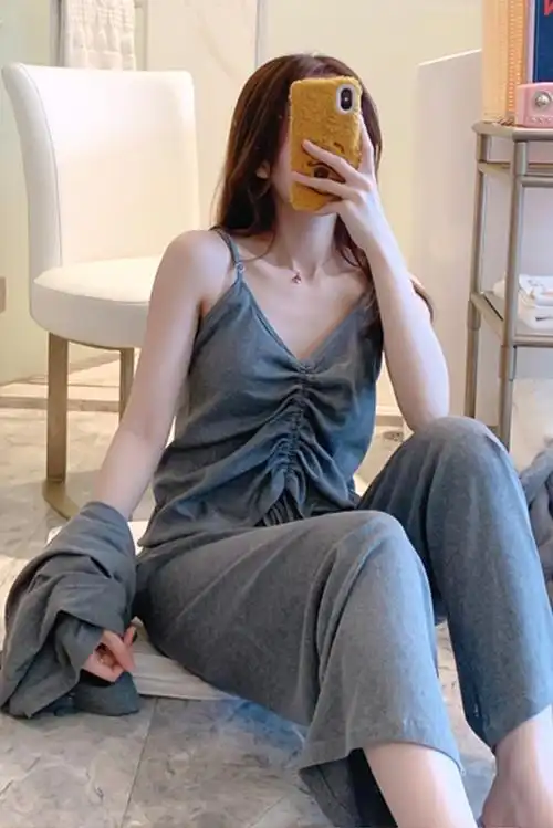 冬季睡衣女性感