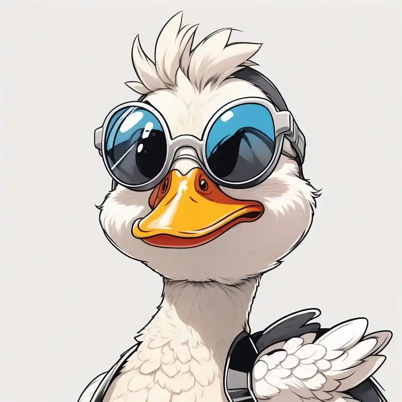 超萌鸭子卡通头像99