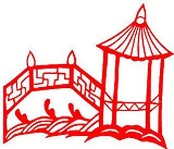 建筑剪纸墙贴玻璃装饰画手工刻纸宣纸a4大小剪纸