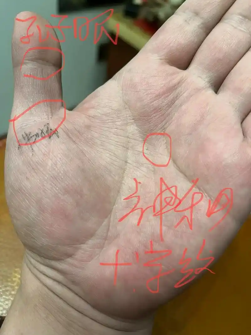 佛眼,孔子眼,神秘十字纹.很多纹路我几乎都有.哎可能我这是一 - 抖音