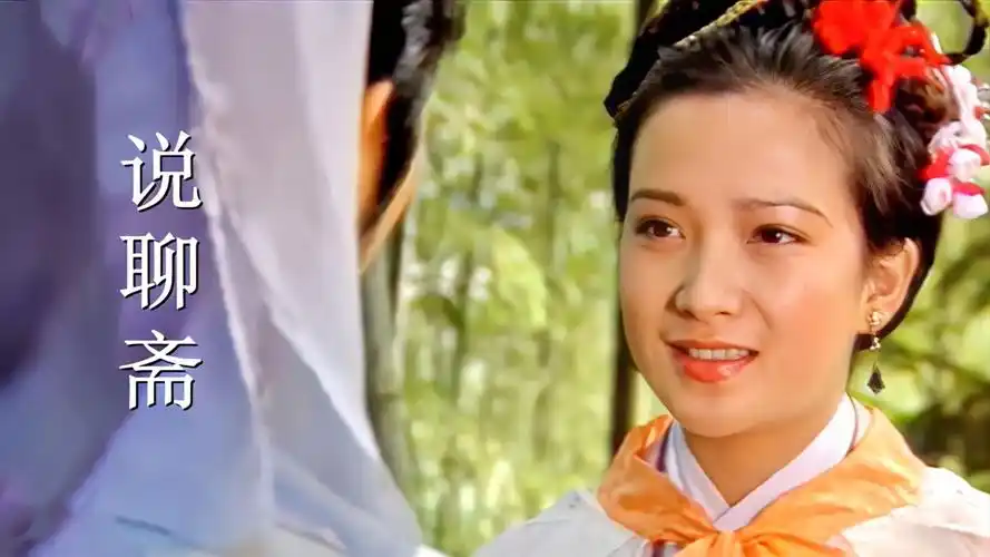 88版《聊斋》主题曲,24岁何晴饰演的"花姑子",真的太美了