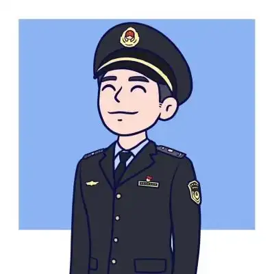 警察情侣头像一男一女 高清一左一右动漫警察情头图片_情侣动漫头像