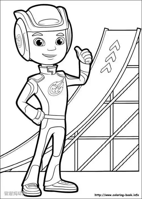 汽车总动员线稿图片-8汽车总动员图片汽车总动员漫画