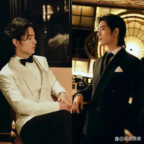 我的天,胖室可真能藏啊,这些图片还是拉夫劳伦的长发库存,肖战剪掉