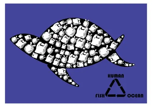 海洋白色污染-中国大学生创意节