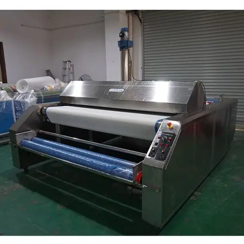 艺大ed2800全不绣钢缩水机布料蒸汽预缩定型机