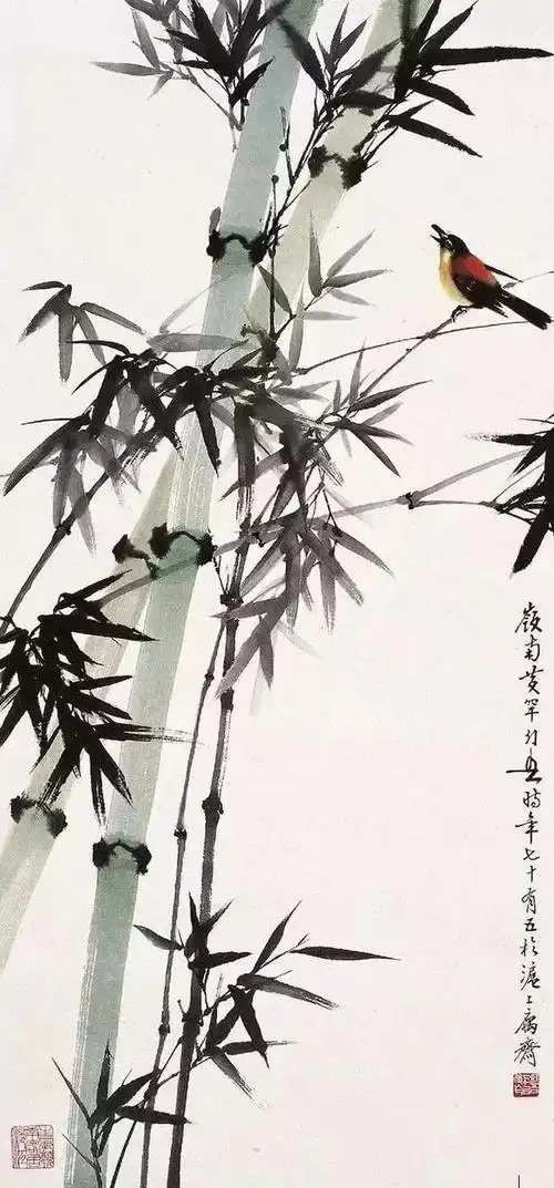 这三位国画名家笔下的竹,真美!