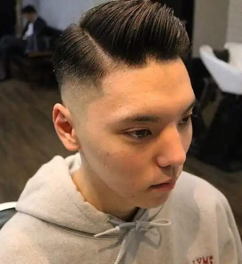 复古油头造型图鉴 三七分男士短发造型_时尚男发 - 美发站