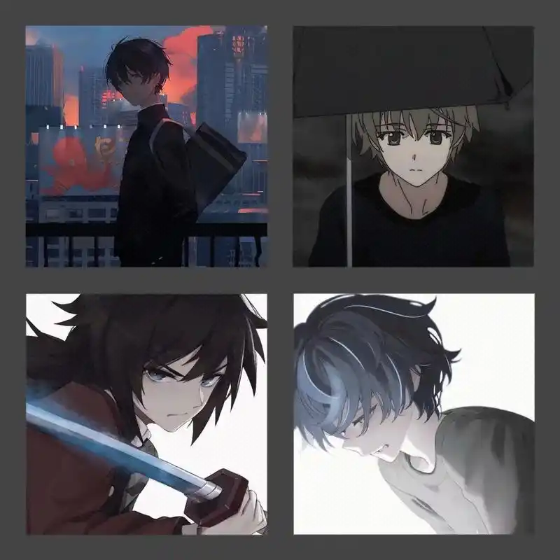 打开了窗户,看见的却是绝望.#动漫男头 #孤独感拉满的头像  - 抖音