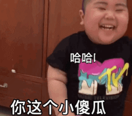 哈哈哈哈你这个小傻瓜可爱搞怪沙雕gif动图_动态图_表情包下载_soogif