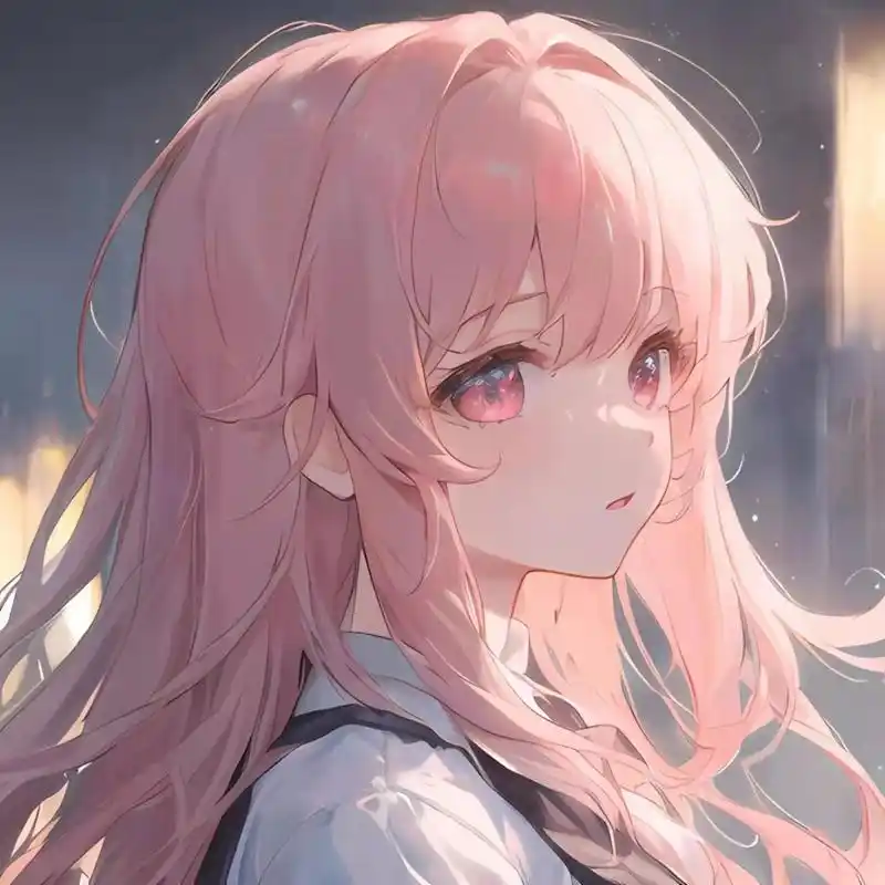 粉色系动漫头像推荐