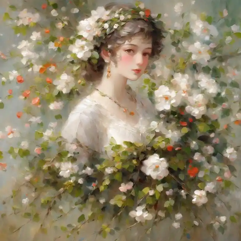 95油画风格头像,氛围感拉满93