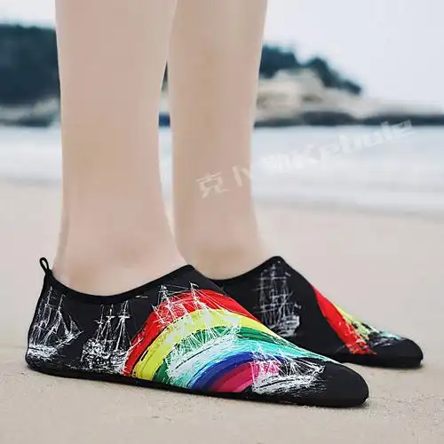 度假冲浪沙滩袜男游泳鞋成人防割水上乐园袜鞋女浮潜鞋软底海边溯溪鞋