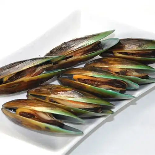 新西兰青口贝1000g/包即食进口海贝海鲜水产鲜活冷冻淡菜海虹包邮