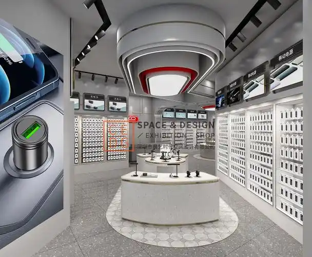 手机配件零售店铺设计