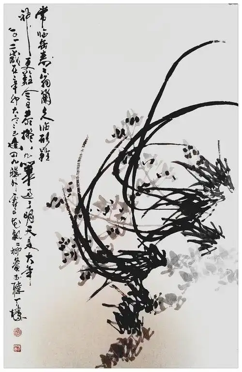 中国当代艺术家画库国画家牡丹王屈柳庵作品欣赏|纯艺术|国画|z5