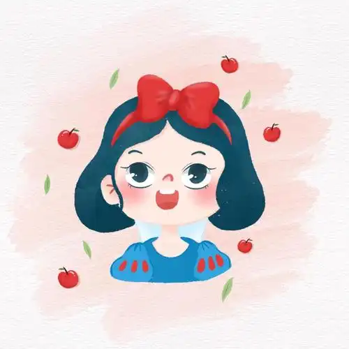 可爱的迪士尼公主q版头像