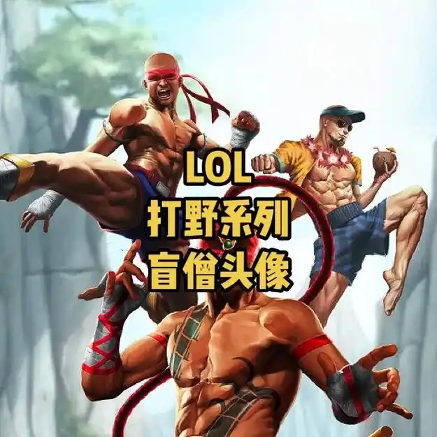 听说盲仔的死忠粉很多?#lol#英雄联盟 #打野#盲僧#头像 - 抖音