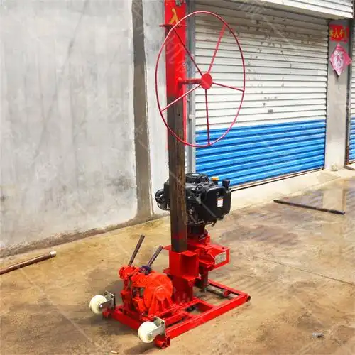 勘探取芯钻机便携式背包钻机单人背包钻机