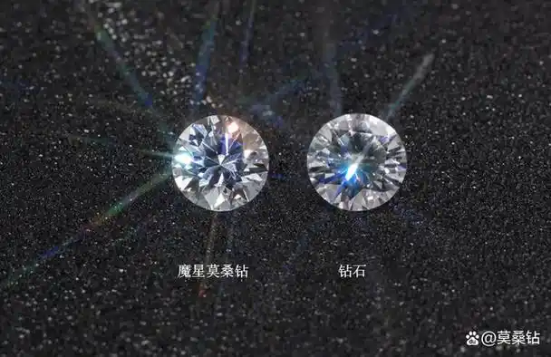 莫桑石作为最接近钻石宝石已经不是什么新鲜事,但从几百元到几千元的