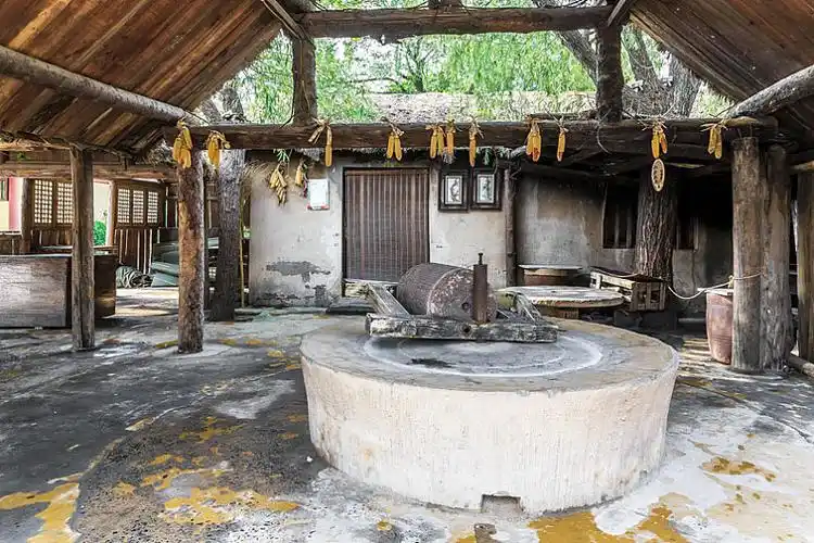 中国河南省开封清明上河园农家磨坊_高清图片_全景视觉