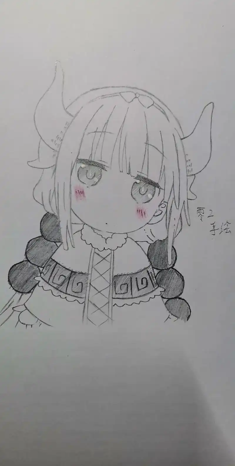 康纳绘画 #手绘 #画画 #二次元 - 抖音